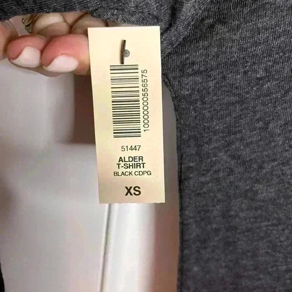 TNA Alder Long Sleeved Shirt in Charcoal Grey Size XS - Picture 6 of 11